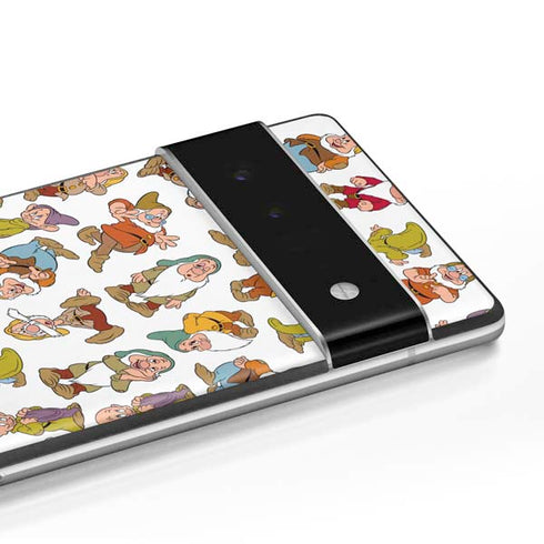 Disney Snow White Dwarfs Pattern Google Pixel 6 Pro Skin